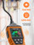PT520A Natural Gas Detector, Gas Leak Detector with 17-Inch Gooseneck, Locating The Source Like Propane, Methane, and Butane for Home and RV (Includes Battery x3) - Orange