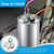 Dreyoo 60+7.5 uF 60/7.5 MFD Dual Run Start Round Capacitor, 370/440 VAC CBB65 AC Capacitor, UL Listed for AC Unit Fan Motor, Compressor, Heat Pump and Condenser Straight Cool