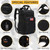Tactical Backpack Cooler,Lunch Backpacks for Men Work with Handle，Soft Cooler Backpack Insulated Waterproof Leak Proof，Heavy Ice Chest Backpacks for Hiking Camping (Black)