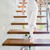 Q-Hillstar Clear Non Slip Stair Treads 4” x 30” (15 Pack)