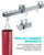 Venussar Upgrade Channel Trolley Track Hanger Bracket for UNISTRUT Strut Channel, 1-5/8 Intermediate Support Hange Bracket for All 1-5/8" Channel Trolley Track(4 Pack)