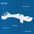 Non-Electric Bidet Attachment for Toilet, Dual Nozzle Rear & Feminine Wash