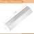 Zemibi Stainless Steel Flame Tamers, 4 PC Grill Heat Plate Gas Replacement for Bull BBQ Grills, Fit for Angus, Brahma, 7-Burner, 4-Burner, 5-Burner Grill Models, Grill Parts Replace for 16631, 16521