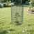6 Pack Plant Protector from Animals, 12'' Dia x 12'' H Metal Plant Cages to Keep Animals Out, Garden Protection from Rabbits Chickens Ducks, Bunny Barricades for Garden Flowers Vegetables (Small)