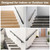 Thsgrt Stair Railing Indoor 5 Feet Hand Rails for Indoor/Outdoor Steps 1.5" Round Porch Railing Wall Mount Aluminum Hand Rails for Indoor Stairs Industrial Staircase Handrails