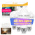 Neporal LITE Emergency Rechargeable Light Bulbs A19, Light Up to 48 hrs, Battery Operated Light Bulb, 5000K E26 LED Bulb, Emergency Lights for Home Power Failure