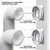 Gulrear Max 95"Sliding Door Air Conditioner Vent Kit with Screen net & 2 weather strippings Energy Saving Airtight Universal 5.0/5.9 Inch AC Hose Coupler Portable AC Balcony Door Plates kit