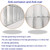 DuuMuut Galvanized Steel Drain Grate 20x20 in, B-Class 28100 lbs Heavy-Duty Driveway Channel Cover, Outdoor Trench Drainage Grate, Silver Square Metal Sewer Cover for Garage (True 19.7x19.7)