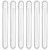 Rubber Chair Wall Protector from Chair Back, 6 Pack Clear Furniture Bumpers Silicone Cabinet Door Bumper Adhesive Wall Protector Bumpers for Shower Doors, Drawers, Car Doors, Toilet Lids