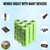 Zsolarigt 10 Pcs NIMH 2/3AAA 1.2V 600mAh Rechargeable Solar Batteries,2/3 AAA Batteries Rechargeable Button Top for Solar Garden Lights, Landscape Light, Lawn Lamps(Shorter Than AAA Size)