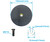 6 Inch 2Pack Buffer Polishing Backing Plates, Backing Pads for Cordless Buffer, Compatible with Saker, GEVEELIFE, Eioehtl, TEETOK, Takuoo, Color Tree, DmgicPro, LOTKEY, Carrkoopy etc.