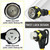 Piokrtye 50 Amp 90 Degree RV Plug, NEMA SS2-50P to SS2-50R RV Adapter, Heavy Duty Extension Cord with 1.5Ft Power Locking Male and 90 Degree Locking Female Ends