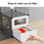 Oneluck Cat Cage Indoor with Litter Box 3-Tier DIY Cat Playpen Detachable Metal Wire Kennel Crate Large Exercise Place Ideal for 1-2 Kitten