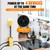 Tellegloww 3 FT 220 to 110 Adapter NEMA 10-50P to 4X 5-20R/15R with 20 Amp Circuit Breaker, 220/250V Electrical Stove/Range/Oven Male Plug Gas 110/125V Power Convert Adapter