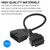 KUQUTIDY OBD1 Scanner, OBD1 to OBD2 GM Adapter, OBD1 12 Pins to OBD2 16 Pins Code Readers & Scanner Diagnostic Extension Tool Connector Cable Replacemen for GM