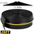 MYFAMIREA 20FT Garage Door Bottom Threshold Seal Strip with 300ml Black Adhesives/Sealants, Universal Rubber DIY Bottom Floor Threshold Seal, Weatherproofing Weather Stripping Replacement
