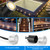 16 Pack LED Recessed Deck Lights with Protecting Shell, IP68 Waterproof Warm White, 0.6W , Outdoor Landscape Lighting, 12V Low Voltage Deck Lights Kit for Garden Yard Step Riser Stair Decoration