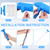 Ceiling Paint Roller No Drip Kit – 111-Inch Extension Pole Included, 10 Inch Roller with Shield & Adjustable Head | No Drip, Splatter-Free Brush for Ceiling & Wall Painting