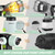 1000W HVLP Paint Sprayer High-Efficiency Electric Spray Gun with 6 Nozzles,Variable Patterns & Adjustable Flow, 47oz (1400ml) Detachable Container,Easy to Clean for Home Improvement Projects Avocado