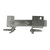 Chain Link Fence Commercial Strong Arm Double Gate Latch for 1-5/8" thru 2" Gate Frames Pipe Sizes. Use this Double Gate Latch Where 2 Gates Swing Together.