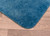 Garland Rug Traditional Nylon Washable Basin Blue 4 Piece Set - Lid, Contour, 2 Bath Rugs - Soft, Absorbent, and Stylish for Your Bathroom