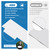 IONCAT RV Roof Sealant Tape, 6 Inch X 50 Feet RV Repair Seal Tape for Camper Trailer Boat Seam Leaks Roofing, UV Resistant & Weatherproof, White