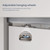 FINOSEN 8FT Sliding Pocket Door Hardware Track Kit,Aluminum,Commercial Grade,Top Mount,Heavy Duty,Smoothly and Quite,Easy to Install, for 36"-48" Door(Door is not Included)