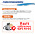 RETEPIF GY6 Starter Motor＋Starter Relay Solenoid Compatible with 50cc 150cc 200cc 250cc ATV Go Karts ATV Scooter Moped Dune Buggys Quad 4 Wheelers TAOTAO Baja，4-Stroke GY6 Engine（Teeth: 9）