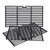 GGC 16 7/8" Grill Grates Replacement for Charbroil 463420508, 463420509, 463420511, 463436213, 463436214, 463440109, 463441312, Master Chef, Thermos and Backyard, 3 PCS 16 7/8 x 9 5/16 Cooking Grids