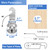 Sissinda Cam Locks Cabinet Locks Keyed Alike,1-1/8Inch Cylinder Fits on 0.9Inch Max Panel Thickness,Secure Drawer RV Camper Storage,Zinc Alloy(1-1/8Inch 5Pcs)