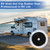 Wadoy 018-546 RV Slide Out Seal Camper RV Slide Out Clip Rubber Seal with 2 Wiper, 35Ft Weather Stripping for Window Door Channel Mounts Seam Protecting