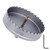 GUICGOC 165mm / 6.5 inch Carbide Steel Hole Saw Drill Bit for Stainless Steel, Aluminum, Iron, Metal, and Wood