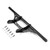 Wsays Crash Bars Front Highway Peg Engine Guard Compatible with Harley Sportster 883 1200 Iron XL 2004-2022 Without Forward Control, Gloss Black