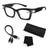 Magnifying Glasses with Light Rechargeable Reading Glasses Bright LED Readers with Lights Blue Light Blocking Lighted Magnifying Eyewear Hands Free Magnifier Eyeglasses for Close Work Reading+3.0