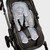 DILIMI Infant Car Seat Insert, 2-in-1 Carseat Head Support for Newborn, Soft Baby Head Support for Car Seat, Stroller, Bouncers, Pink Flower