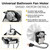 Universal SM550 Bathroom Vent Fan Motor Kit Compatible with Nut-one Br-oan Electric Motors 50CFM 120V 3000 RPM Bathroom Exhaust Fan Motor Replace C01575 65100 EM550 EM750 by Fetechmate