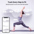 RunSTAR Smart Scale for Body Weight, Digital Bathroom Scale BMI Weighing Body Fat Scale, Body Composition Monitor Health Analyzer with Smartphone App, 400 lbs - Black