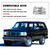 SOCKIR 6PCS Headlight Assembly Fit for 1992-1996 Ford F150 Bronco 1992-1997 Ford F250 F350 Super Duty w/Corner Signal Bumper Lights, Chrome Housing with Clear Reflector (Bulbs Included)