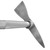 ASR Outdoor Collapsible Gold Mining Compact Prospectors Pick Axe with Magnetic End