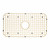 Starstar Sinks Protector Matte Gold 304 Stainless Steel Kitchen Sink Bottom Grid, Rack (26 L x 14 W)
