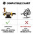 KFMK Knife Sharpening Angle Guide for 1 x 30 inch Belt sander, Edge Leading & Trailing, 10-45 Degree Angle Guide, KSAG1