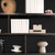 Abyssaly Stainless Steel Fridge Wrap Peel and Stick for Kitchen, Brushed Black Contact Paper, Self-Adhesive Metallic Wallpaper for Microwave Oven and Cabinets 15.7" X 393.7"