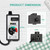 iPower 1 Pack Variable Vent Fan Speed Adjuster HVAC Controller, Switch with 3 Settings for Inline Duct Exhaust, Black, New