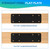 2pcs 10"X3" Straight Steel Plate,I Flat Mending Plate for Wood 4x4,6x6 Lumber,Black Powder Coated Heavy Duty Pergola Brackets,I Beam Bracket,I Truss Bracket,I Shape Post to Beam Connectors…