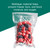 FoodSaver 1-Pint Precut Vacuum Seal Bags with BPA-Free Multilayer Construction for Food Preservation