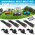 10L0L Golf Cart Seat Belt for Yamaha, Club Car, EZGO Golf Cart Models,ATV UTV, 42 inch Retractable Seat Belts Kit