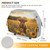 Premium Grill Cover Waterproof Bright Rainbow Wave Barbecue Cover Fade Resistant BBQ Cover Heavy Duty Fits Grill Widths Up to 25 in (Highland Cows Field Sunflowers Sunset)