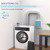 3 in 1 Indoor Dryer Vent Kit, Dryer Vent Box With Stainless Steel Screen Filter, Enhanced Air Quality Water Drawer System,Plus 6 Extra Polyester Filters for Electric Clothes Dryers-2025 New Upgrade
