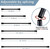 Barcetine Extra Long Curtain Rods 120-Inch to 200-Inch - 1 Inch Heavy Duty Curtain Rod for Large Windows,Blackout Farmhouse Drapery Rods with Brackets for Bedroom,Outdoor Patio,Sliding Door - Black