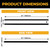 LED Hand Wave Motion Sensor Under Cabinet Lighting Plug In Kit - Dimmable Under Counter Lights for Kitchen - Black Finish - 12 Inch (3Pack) - 12v LED Light Bar - Soft Neutral 3500K - Touchless Dimming